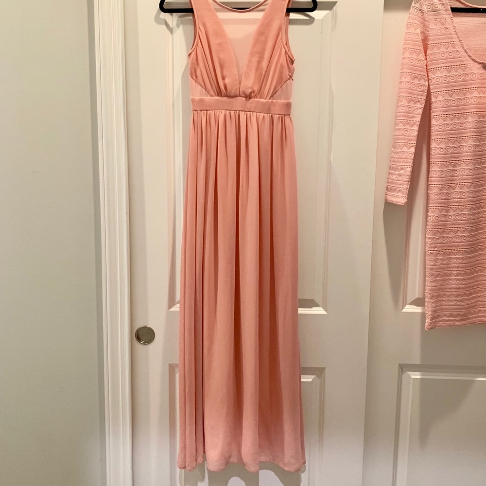 LULU MAXI PINK DRESS